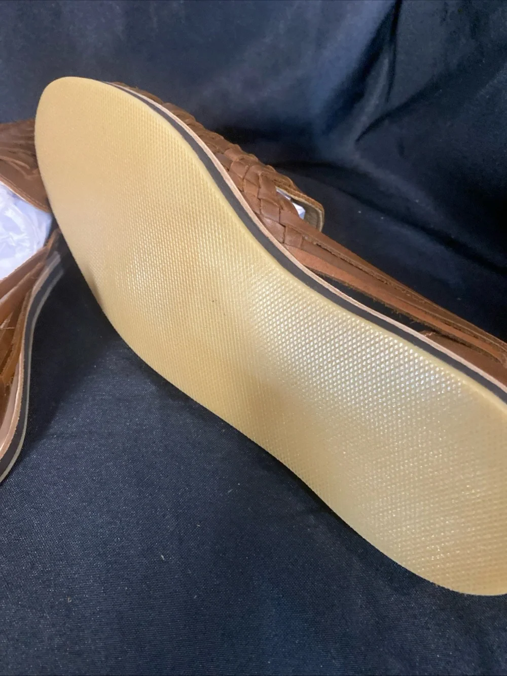 Nisolo Brown Woven Huarache Flats